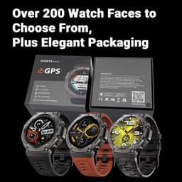 Smart Watches Outdoor GPS Smartwatch 1.43in AMOLED Display Titanium Alloy 5ATM gallery image 5