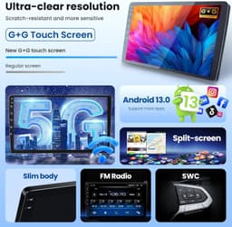 9″ Android 12 Car Stereo for Honda CRV 2012-2016 Wireless CarPlay GPS gallery image 5