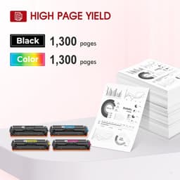 075H Toner Cartridge Set High Yield 4 Pack for Color ImageCLASS LBP646Cdw gallery image 3
