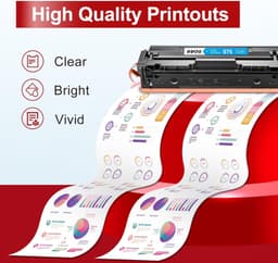 High Yield 075 Color Toner Set for imageCLASS LBP646Cdw MF665Cdw BK CMY gallery image 3