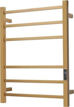 Hose Reels & Storage Square Gold With Timer Etw13c Electric Heated Towel Warmer gallery image 1
