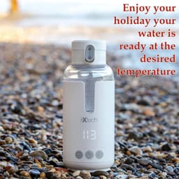 Portable Bottle Water Warmer Rechargeable 8oz Travel Milk Formula Adjustable Tem gallery image 8