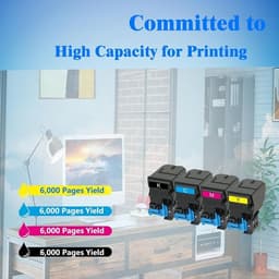 TNP50 TNP51 Toner Cartridge Set for Konica Minolta Bizhub C3100 C3110 gallery image 4