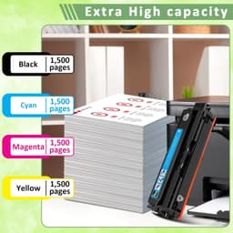 Black Toner Cartridge High-Yield for Xerox C230 C235 006R04391 with Chip gallery image 3