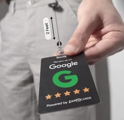 ID & Document Holders Zappycards Wearable NFC Review Card — Retractable Badge Re gallery image 5