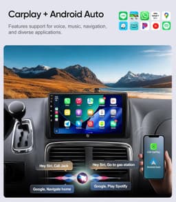 9in Car Stereo for Dodge Grand Caravan 2011-2020 CarPlay Android Auto gallery image 5