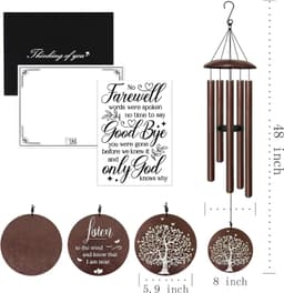 Decorative Wind Chime Indoor Outdoor Garden Patio Memorial Soothing Tones gallery image 3