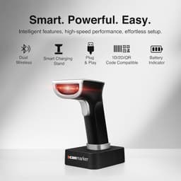 Barcode Scanners iOS & Android 1D/2D Barcode Scanner Wireless – Boost Speed & Ac gallery image 2
