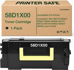 58D1X00 Toner Cartridge Extra High Yield Replacement for Lexmark 58D1X00 Toner gallery image 1