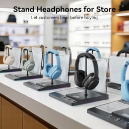 Bluetooth Audio Demo Base Headphone Stand RGB Display Retail Showcase gallery image 6