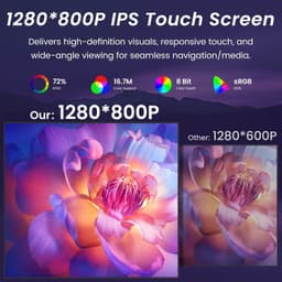 10.1in Touchscreen Car Stereo Wireless CarPlay Android Auto GPS 1080P Camera gallery image 3