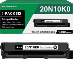 20N10K0 Toner for Lexmark CS331 CS431 CX331 CX431 High Yield Black gallery image 1