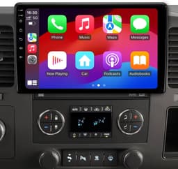 Android 13 Car Stereo Wireless CarPlay Android Auto Chevy Silverado 2007-2013 GM gallery image 1