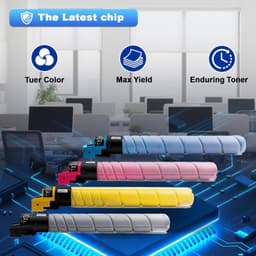 Toner Cartridge TN 626 TN626 Toner Cartridge 4 Pack High Toner Cartridges Bundle gallery image 5