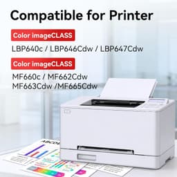 Compatible 075 Toner Cartridge Replacement for Canon 075 075H Toner Cartridge Co gallery image 4