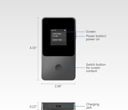 WISIMLEAP 4G Portable WiFi Hotspot Travel Router CloudSIM 20GB US No Contract gallery image 3