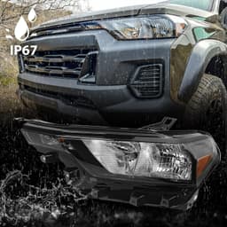 OE Halogen Headlight Driver Left for Chevy Colorado 2023-2025 Plug & Play gallery image 4