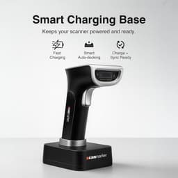 Barcode Scanners iOS & Android 1D/2D Barcode Scanner Wireless – Boost Speed & Ac gallery image 4