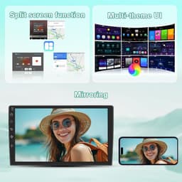 9in Android Car Stereo for Ford Escape 2007-2012 Wireless CarPlay GPS Bluetooth gallery image 2