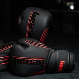 Gloves - Boxing Black/Red Surge Pro Boxing Gloves Men Women & Kids | Engineered gallery image 4