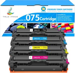 075H Toner Cartridge Set 4 Pack High Yield for MF665CDW LBP646Cdw gallery image 1