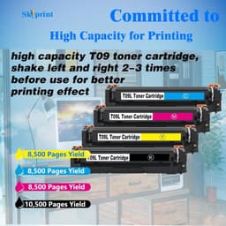 T09 Black Toner Cartridge High Yield Replacement for ImageCLASS X LBP1127 gallery image 4