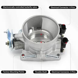 Fuel Injection Throttle Body Assembly for Honda Accord 2.4L 03-05 & Element 2.4L gallery image 6