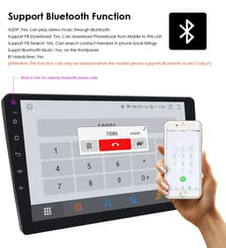 9in Android Car Stereo for Ford Escape 2012-2017 Wireless CarPlay GPS Bluetooth gallery image 8
