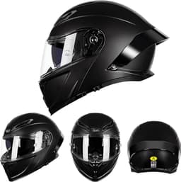 A0016 Motorcycle & Powersport Helmets A Motorcycle Helmet Bluetooth DOT Approved gallery image 3