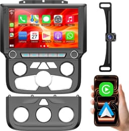 Android 13 Car Stereo Wireless CarPlay Android Auto Dodge Ram Pickup 1500 2500 3 gallery image 2