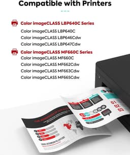 075H 075 Toner Cartridge Set MF665CDW LBP646Cdw Compatible Replacement for canon gallery image 4