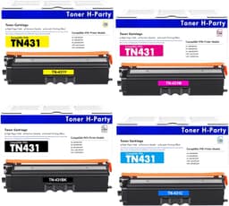 TN-431 TN431 4-Color Toner Cartridge Set 4 Pack Compatible for Brother TN431 TN gallery image 6