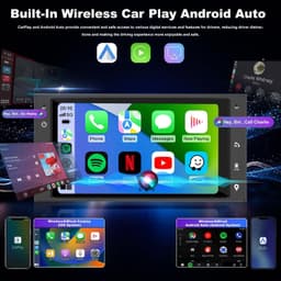 Android 13 Car Stereo Wireless CarPlay Android Auto Subaru Impreza WRX 2008-2014 gallery image 4