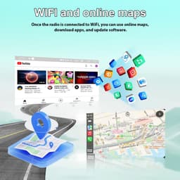 9in Android Touchscreen Radio for Ford Kuga 2013-2016 CarPlay Camera WiFi gallery image 8