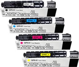High Yield GPR61 Toner Cartridge 4 Pack CMYK for imageRUNNER Advance Printers gallery image 3