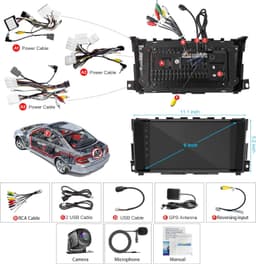 Video In-Dash Units w/GPS 4G+64G 2013 8 Core Car Radio Nissan Altima 2013 2014 2 gallery image 7