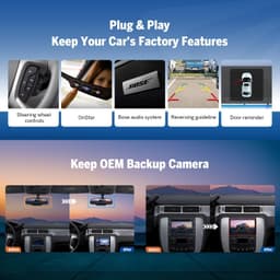 8in Android 13 Car Stereo Wireless CarPlay Android Auto Chevy/GMC/Buick GPS 2007 gallery image 6
