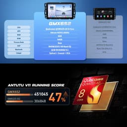 8in Android 13 Car Stereo Wireless CarPlay Android Auto Chevy/GMC/Buick GPS 2007 gallery image 7