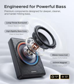 CX10 Car Subwoofers Black 1200W Slim Active Car Subwoofer 10in Under Seat Powere gallery image 4