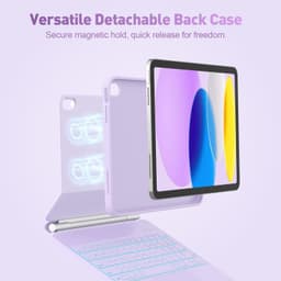 Classic Cases, Covers, Keyboard Folios Purple 2025 for iPad 11th (A16 2025)/10th gallery image 3