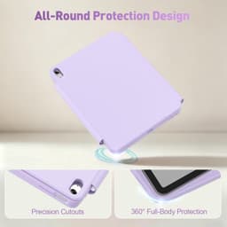 Classic Cases, Covers, Keyboard Folios Purple 2025 for iPad 11th (A16 2025)/10th gallery image 7