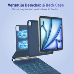 Classic Cases, Covers, Keyboard Folios Steel Blue 2025 for iPad Air 11” Case Key gallery image 3