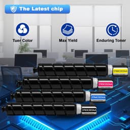 GPR61 GPR-61 Compatible Toner Cartridges 4 Pack with Chip Replacement for Canon gallery image 3