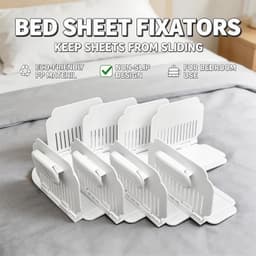 Bedding Accessories Bed Sheet Holder Corners New Upgrade Bed Sheet Grippers Dual gallery image 4