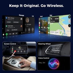 Wireless Carplay Adapter Video In-Dash Units w/GPS Black 2016 Wireless CarPlay gallery image 4