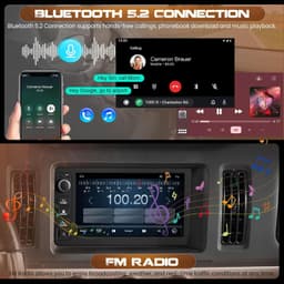 Video In-Dash Units w/GPS Backup Camera 2003 Car Radio Stereo Chevrolet Silverad gallery image 5