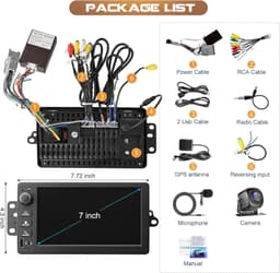 Video In-Dash Units w/GPS Backup Camera 2003 Car Radio Stereo Chevrolet Silverad gallery image 7