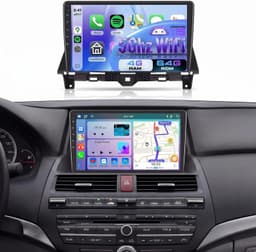 Android 13 Car Stereo Wireless CarPlay Android Auto Honda Accord 8th 2008-2013 gallery image 1