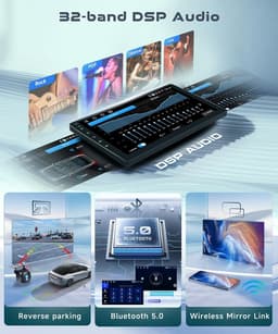 Android 13 Car Stereo Wireless CarPlay Android Auto Honda Accord 8th 2008-2013 gallery image 4