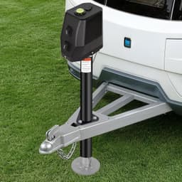 FSQJD76 Black 7600lbs Waterproof Electric Trailer Jack Built in Spirit Level Hea gallery image 1